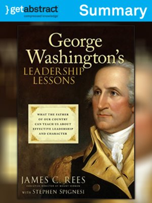 cover image of George Washington's Leadership Lessons (Summary)